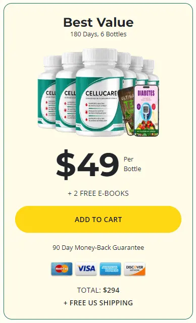 CelluCare 6 bottle price 